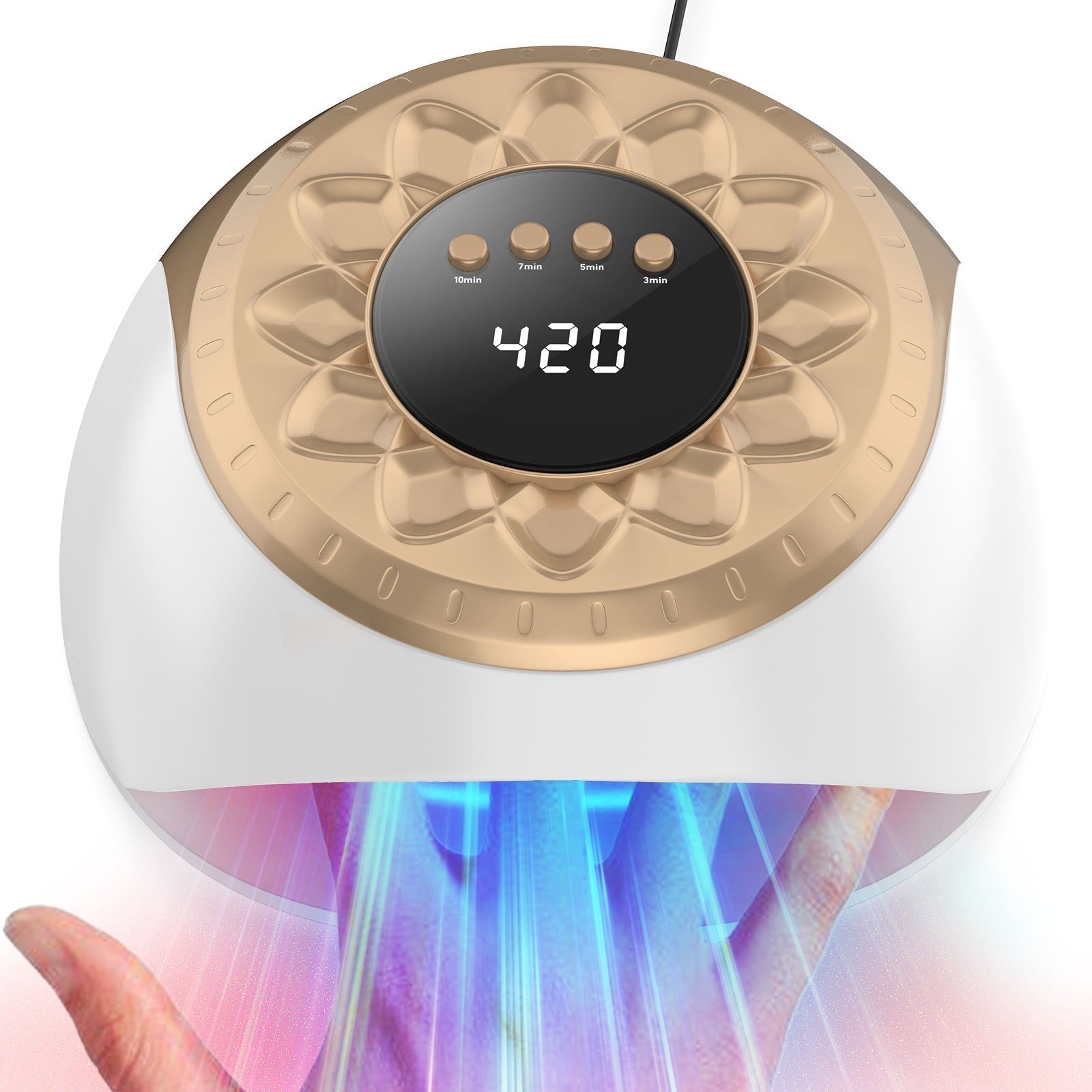 Aurora Gold Lampa na grzybicę paznokci do wielu paznokci u stóp