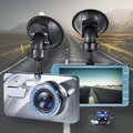 1080p Dual Dash Cam for Cars, Front and Rear, 4.0 Inch IPS Screen, 170 Degree Angle