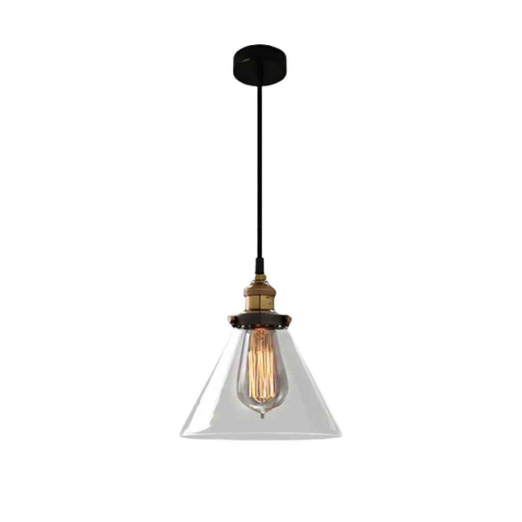 Aurelia Vintage Glass Pendant Light for Dining Table | Derinex