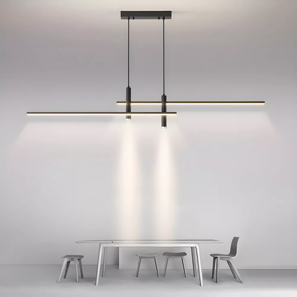 Astraeon Dining Pendant Light With Adjustable LED For Table Illumination