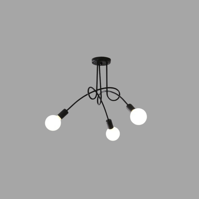 Aureon Retro LED stropní svítidlo s klasickým antickým světlem