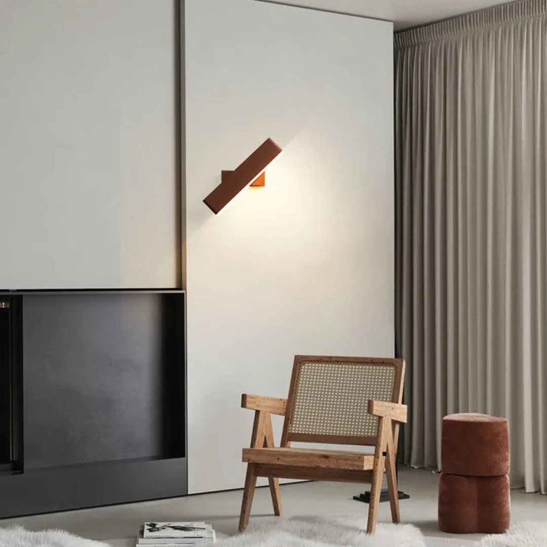 Aurelo Adjustable LED Wall Lamp With 360 Degree Rotating Head