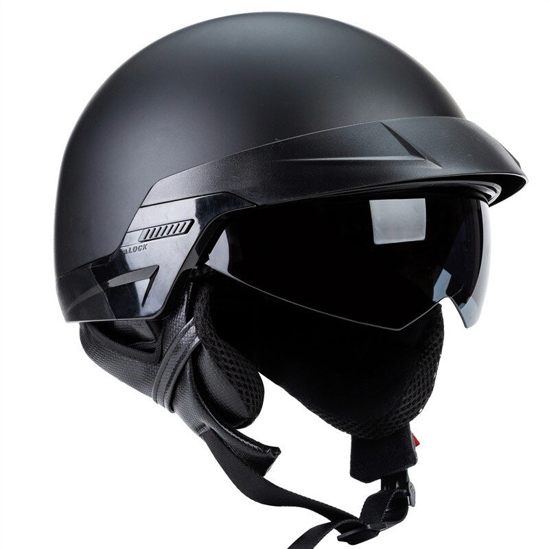 Casco Aperto AstraRidge Cruiser in Stile Harley Omologato DOT