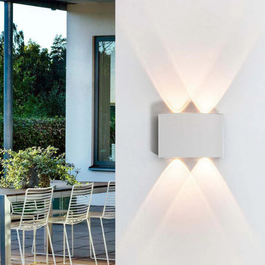 LyraNova Waterproof LED Wall Light For Indoor And Outdoor Use