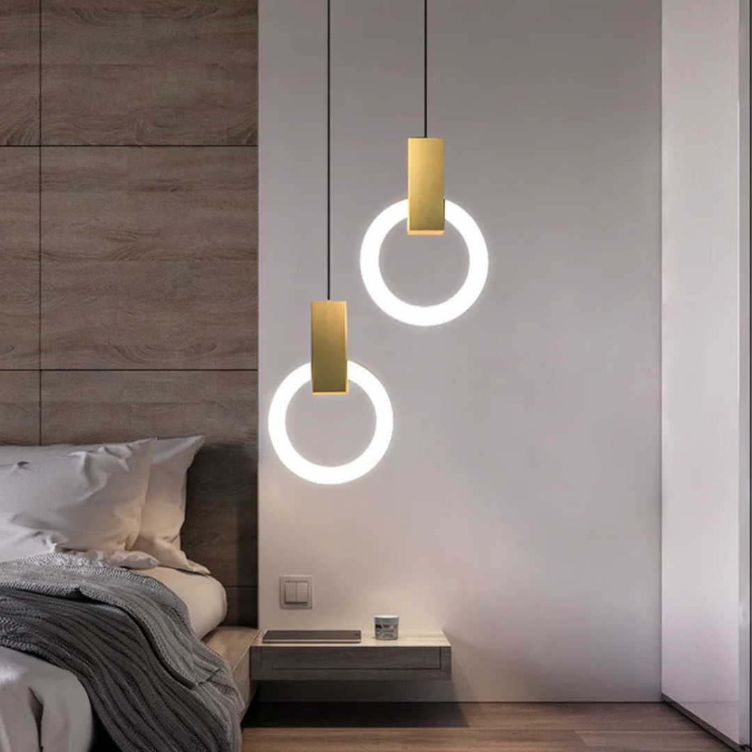 چراغ آویز LED نوردیک FjordLume برای اتاق خواب و ناهارخوری