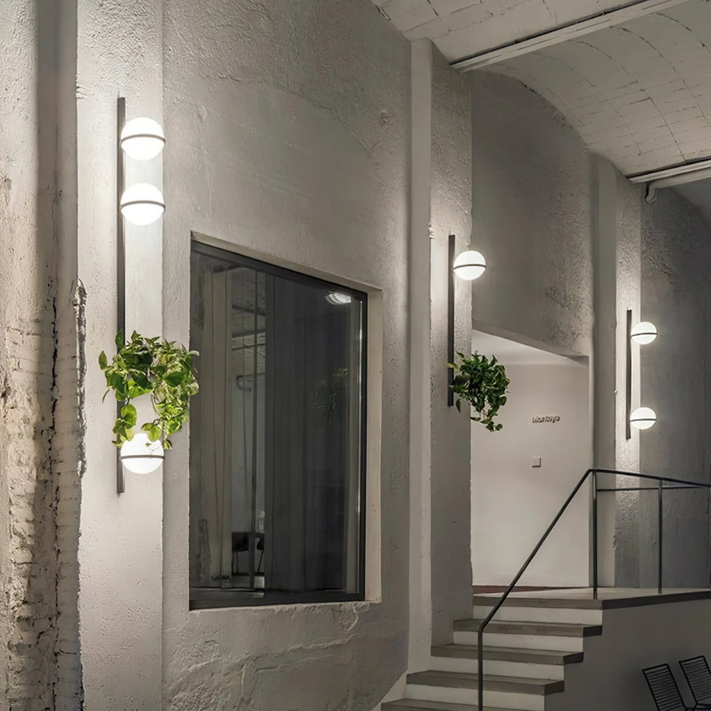 Asterra Outdoor LED Wall Light for Patio and Garden