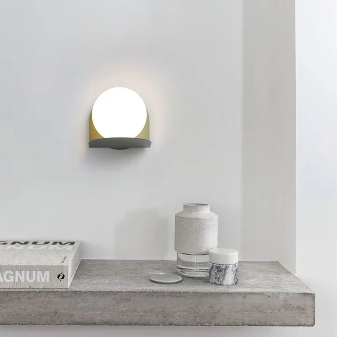LyraGlow LED-Wandleuchte im skandinavischen Stil für Wohnräume