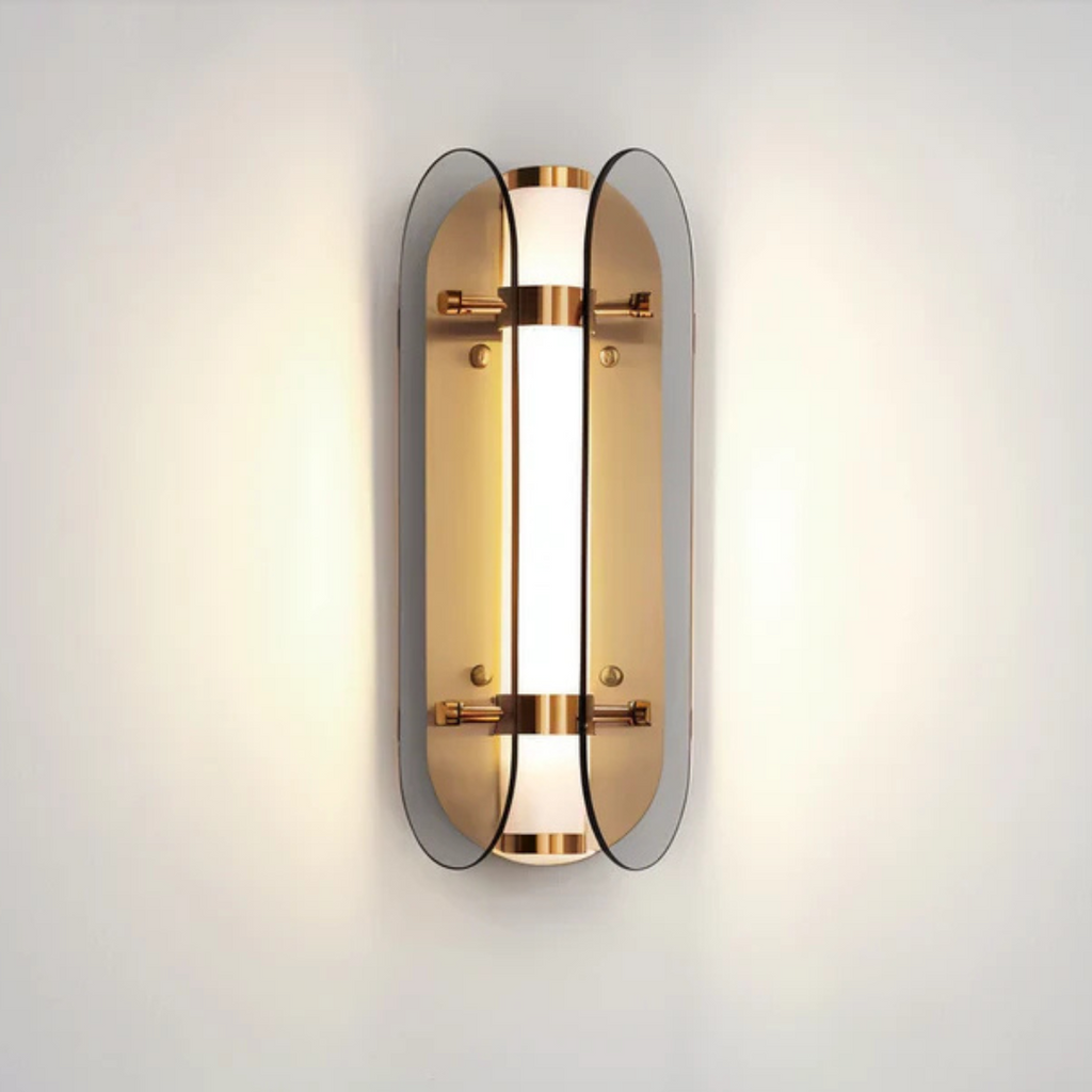 NovaLux Glas LED-Wandleuchte für moderne Innenräume