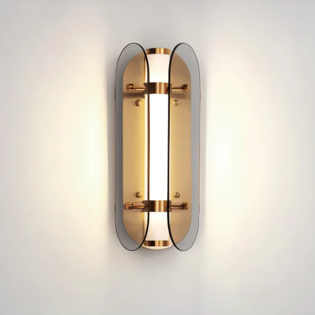 NovaLux Glas LED-Wandleuchte für moderne Innenräume
