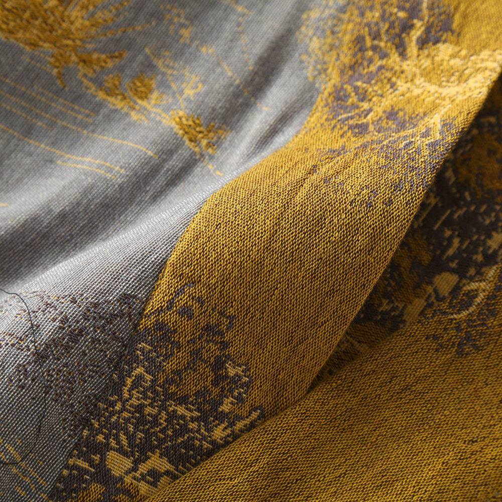 Rustic Cotton Kimono Robe With Breathable Gauze for Relaxed Comfort