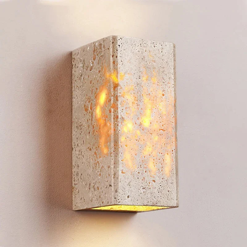 Kirrea | چراغ دیواری LED مدرن وابی-سابی برای استفاده داخلی و خارجی