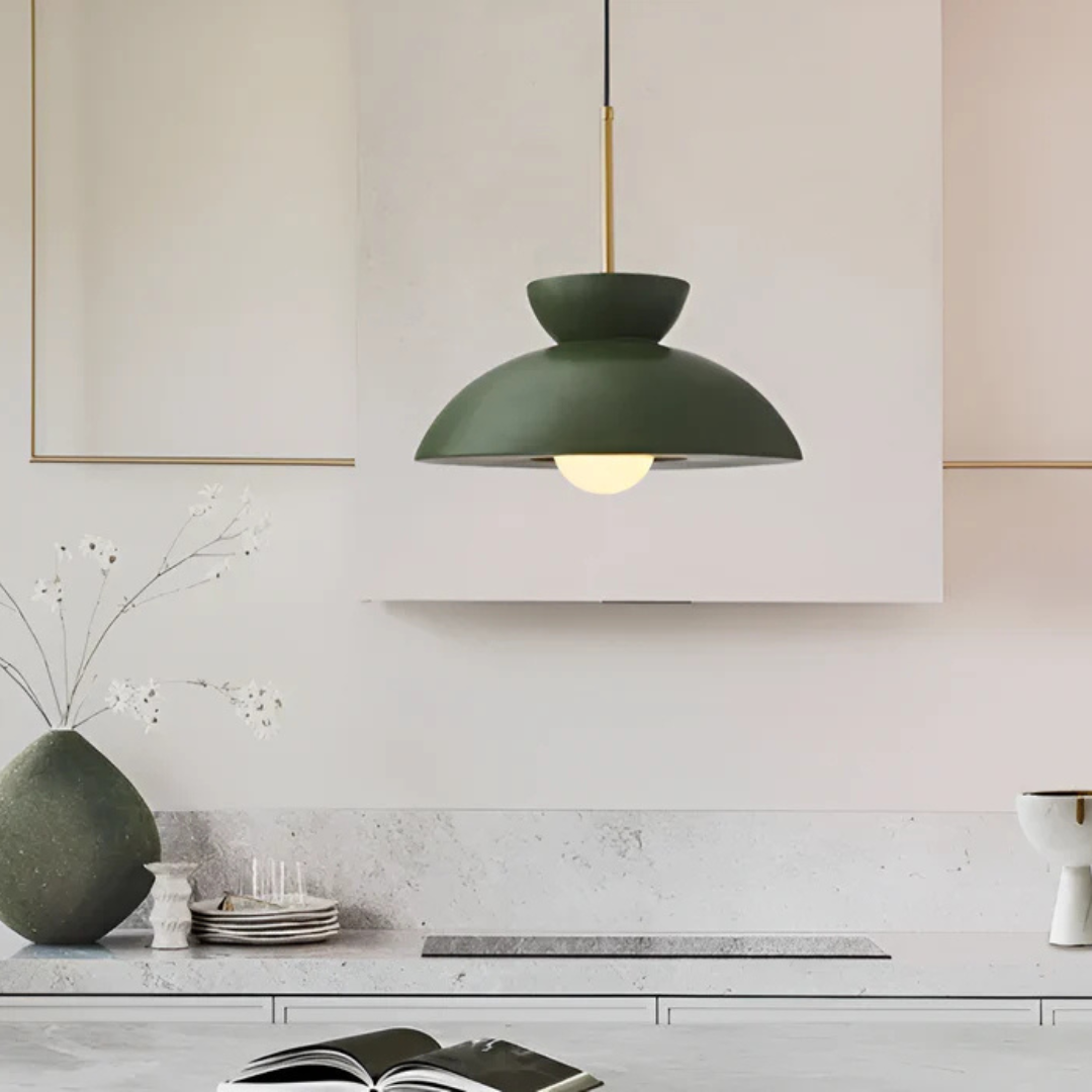 Solara Wabi-Sabi Pendant Light for Dining Room and Modern Interiors
