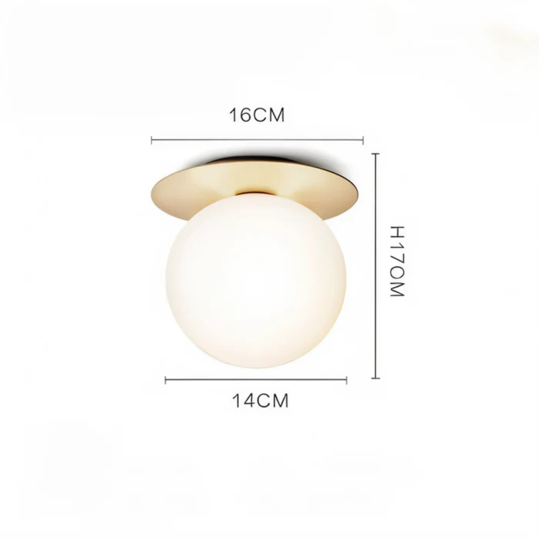 Lampa sufitowa i ścienna CelestiLux Crystal Orbs LED do oświetlenia ambientowego