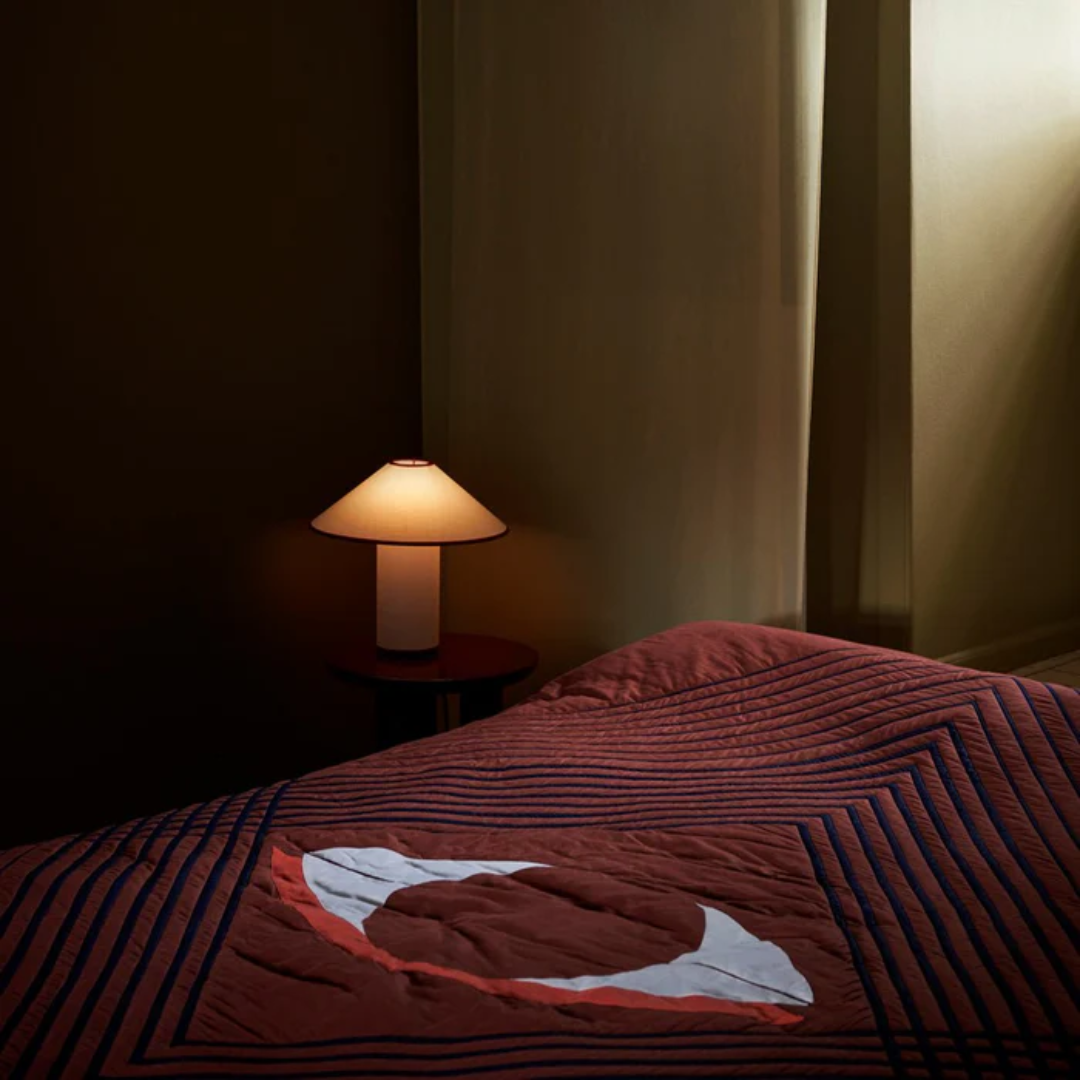 Lampada da Tavolo AuroraLume con Luce Ambientale Calda per Soggiorni e Camere da Letto