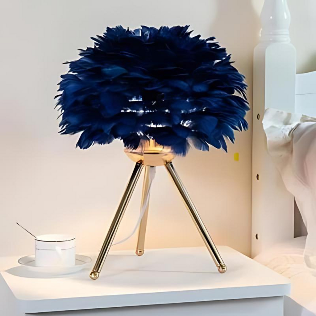 AuroraFeather Tischlampe für Wohnzimmer und Büros