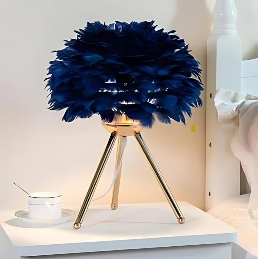 AuroraFeather Tischlampe für Wohnzimmer und Büros