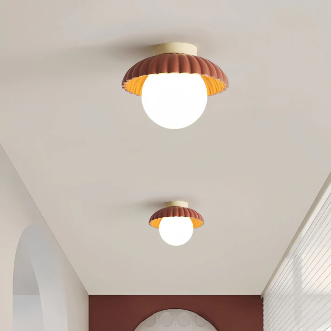 Aeronox Industrial Iron Ceiling Light For Hallways