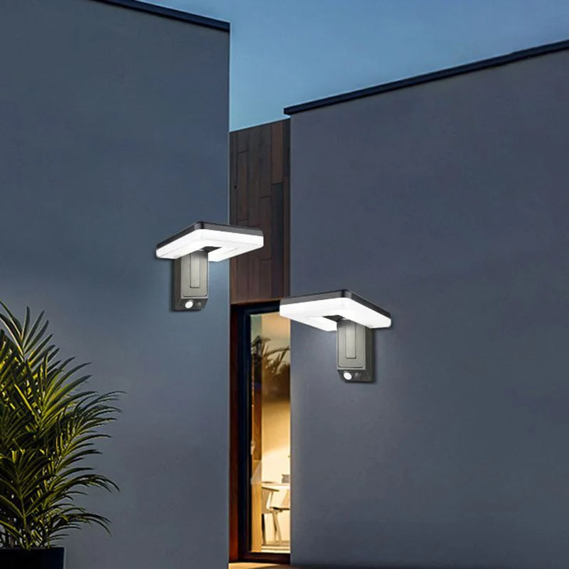 NexaFold Solar Wall Light with Motion Sensor and Remote
