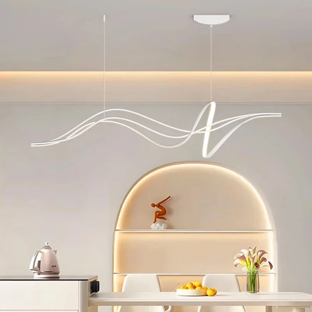 LuminaNova moderní závěsná lampa nad jídelní stůl