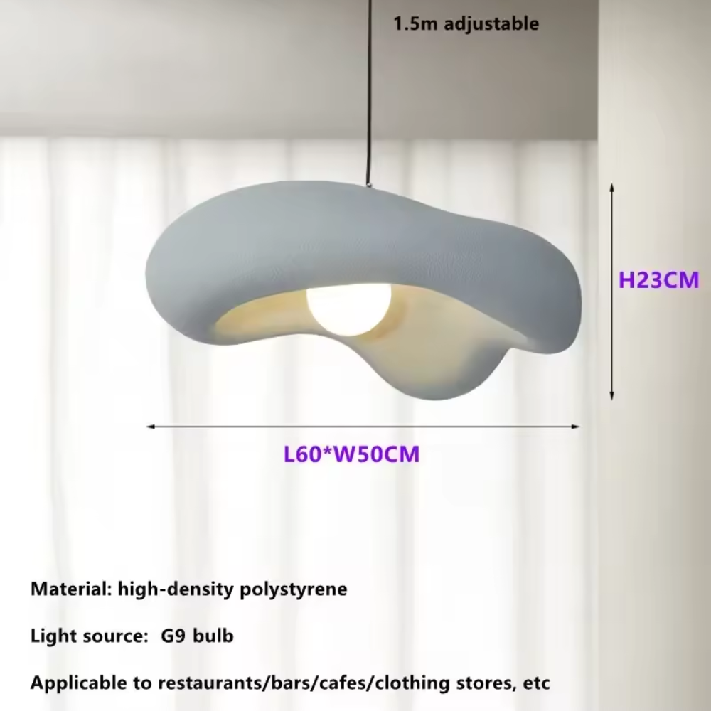 Asteri | Nordische LED-Hängeleuchte für Schlafzimmer und Café