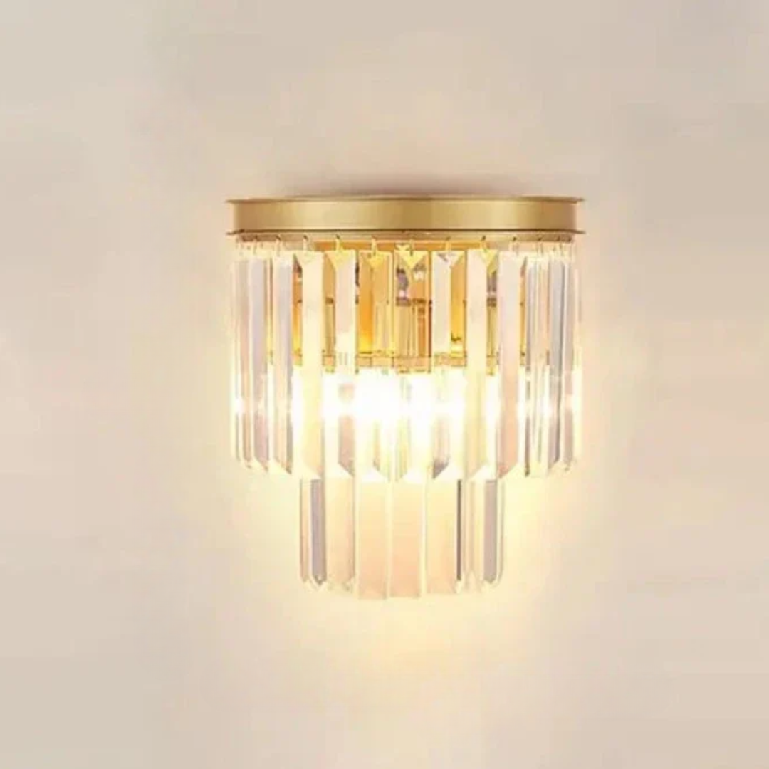Nástěnná lampa Nyara s teplým LED světlem pro vnitřní atmosféru