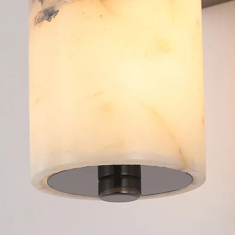 Nástěnná lampa NovaCrest Marble Cylinder pro ložnici a schodiště