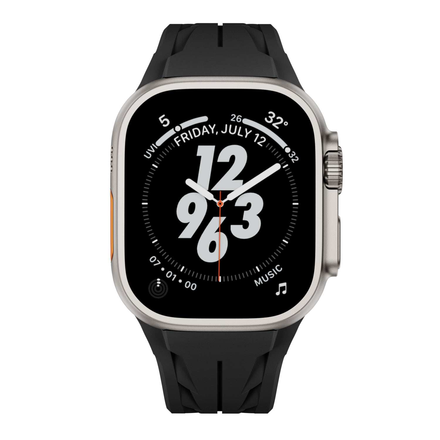 ApexWear FKM řemínek pro chytré hodinky kompatibilní s Apple Watch