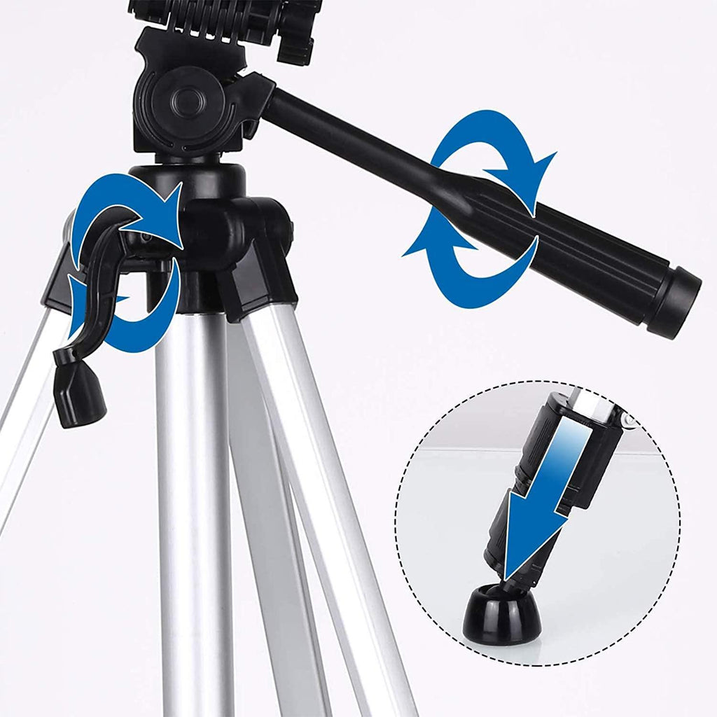 Teleskop refrakcyjny StellarView o aperturze 70 mm z mocowaniem na statyw
