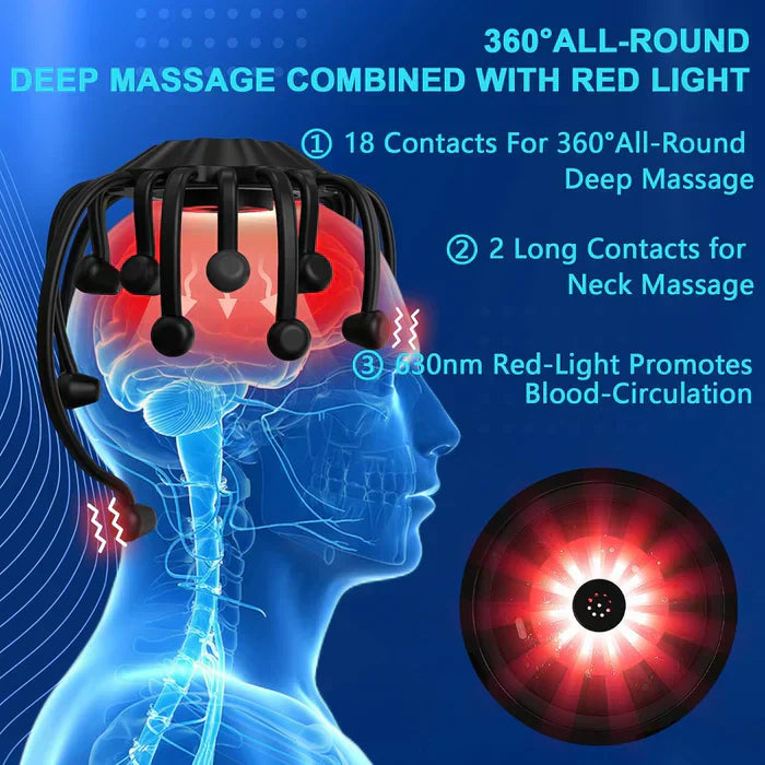 Electric Scalp Massager And Head Massager System Pro