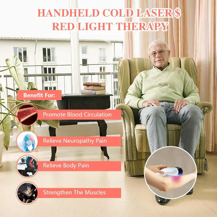 Dual-Wavelength Infrared Light Therapy Device for Pain Relief