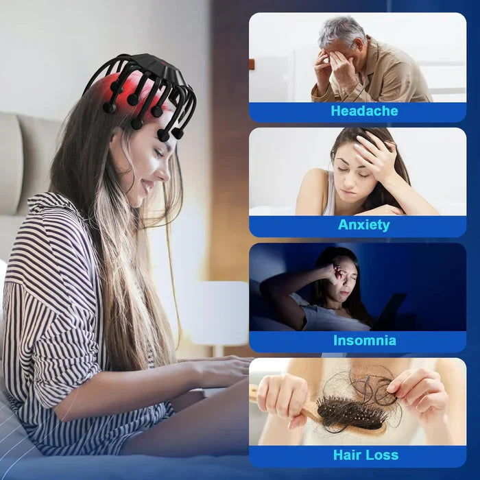 Electric Scalp Massager And Head Massager System Pro