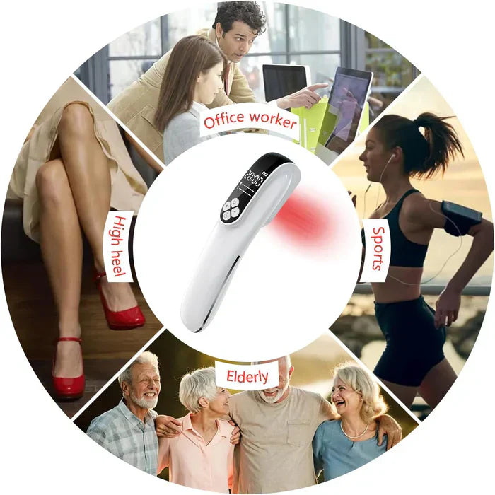 Dual-Wavelength Infrared Light Therapy Device for Pain Relief