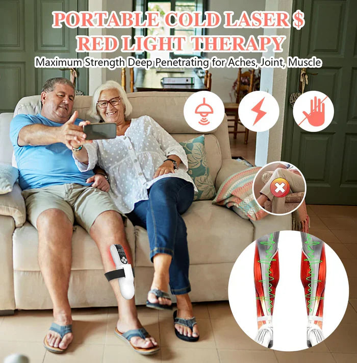 Dual-Wavelength Infrared Light Therapy Device for Pain Relief