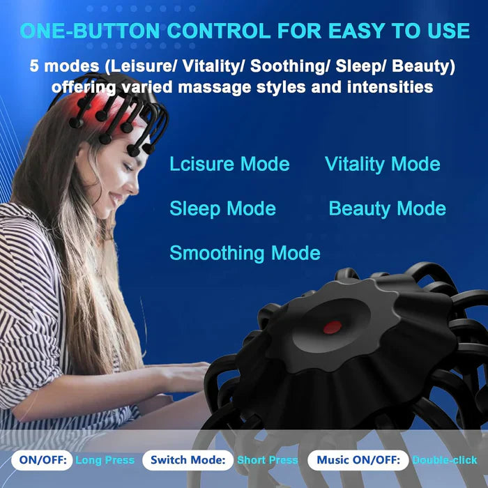Electric Scalp Massager And Head Massager System Pro