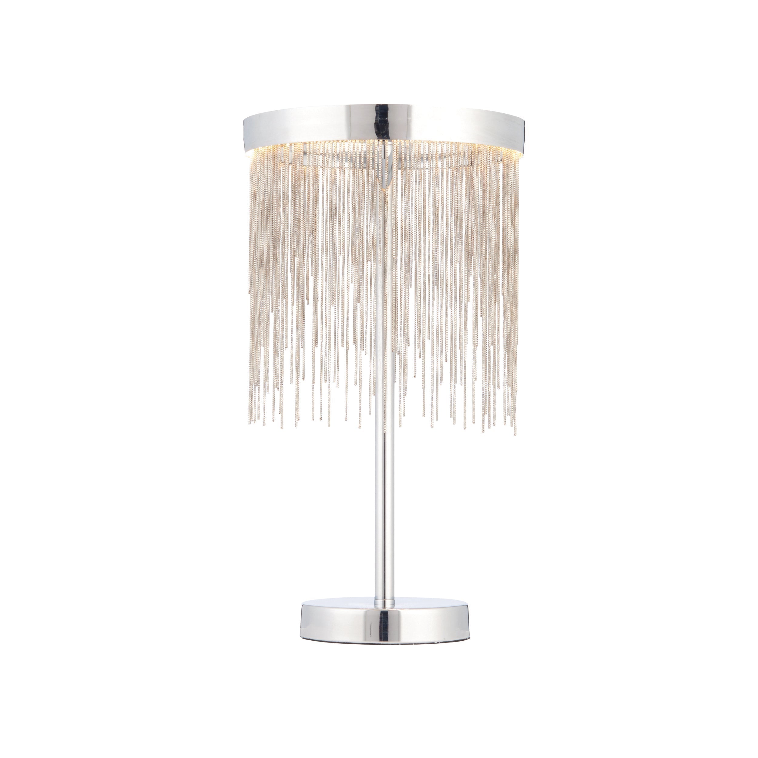 Lyra Cascade LED Table Lamp With Diffused Glow And Chains
