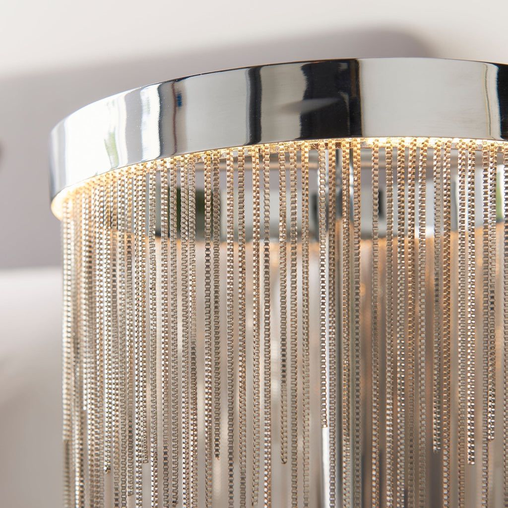 Lyra Cascade LED Table Lamp With Diffused Glow And Chains