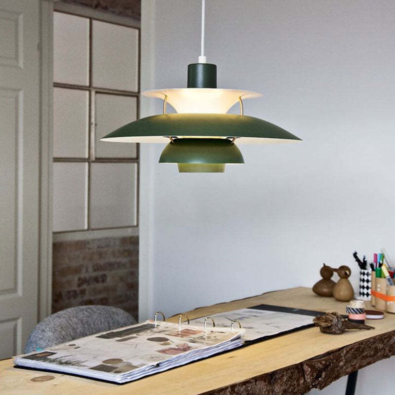 LumaLine Modern LED Pendant Lamp With Shade Ambient Lighting