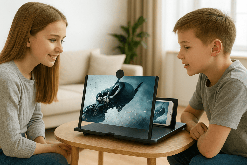 PulseView HD Screen Magnifier For Your Personal Viewing Pod