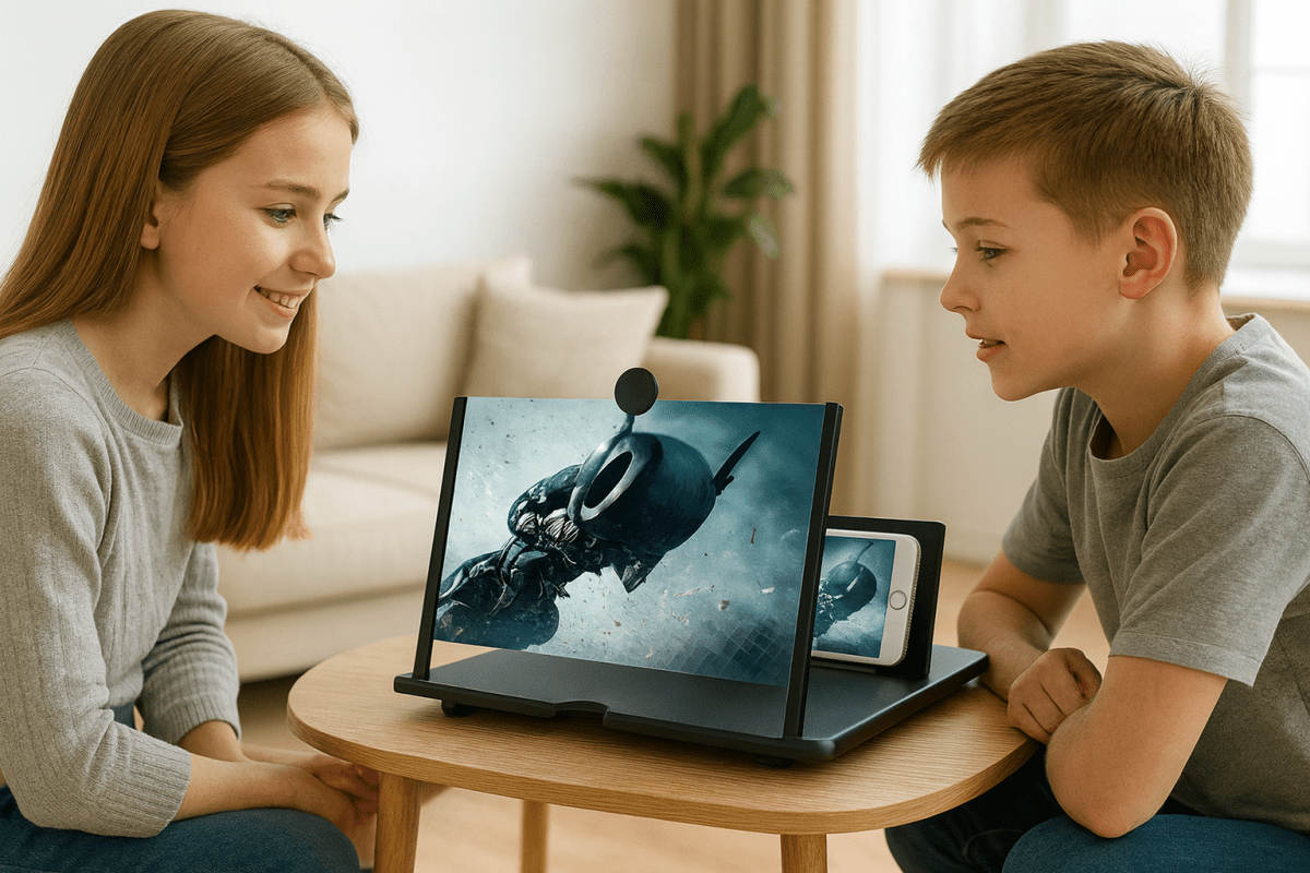 PulseView HD Screen Magnifier For Your Personal Viewing Pod