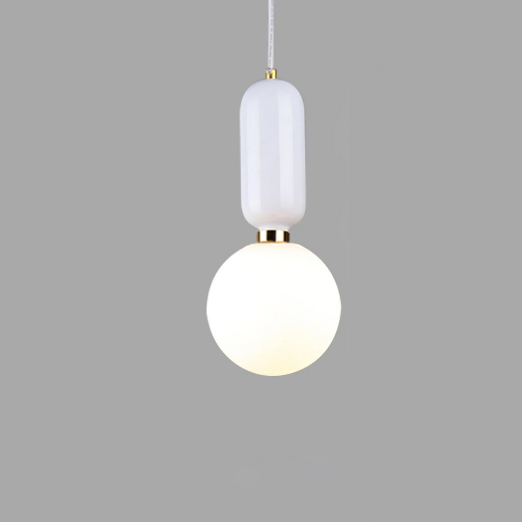 Moderní závěsná lampa Asterra do jídelny