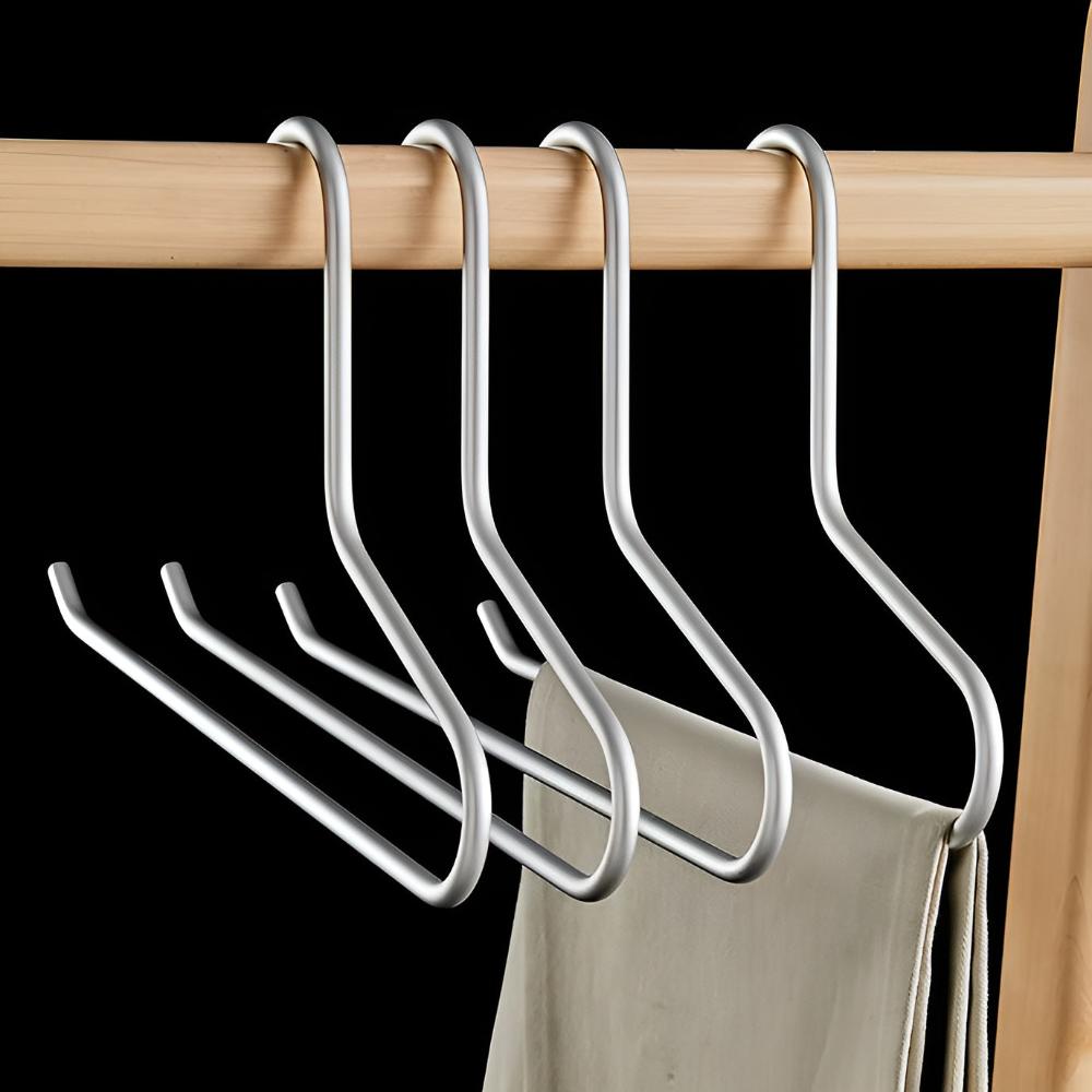 Astra Minimalist Metal Wardrobe Hangers Set 5 Pieces