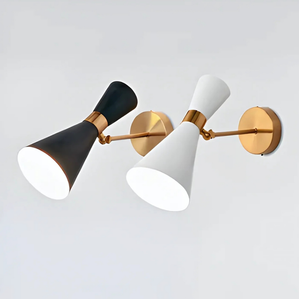 Vero Iron Lampada da Parete Minimalista Regolabile a LED con Attacco E27