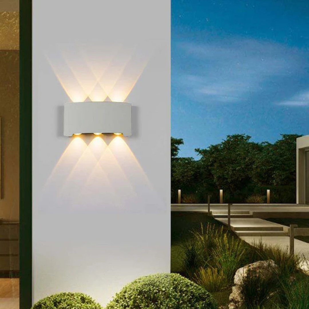 LyraNova Waterproof LED Wall Light For Indoor And Outdoor Use