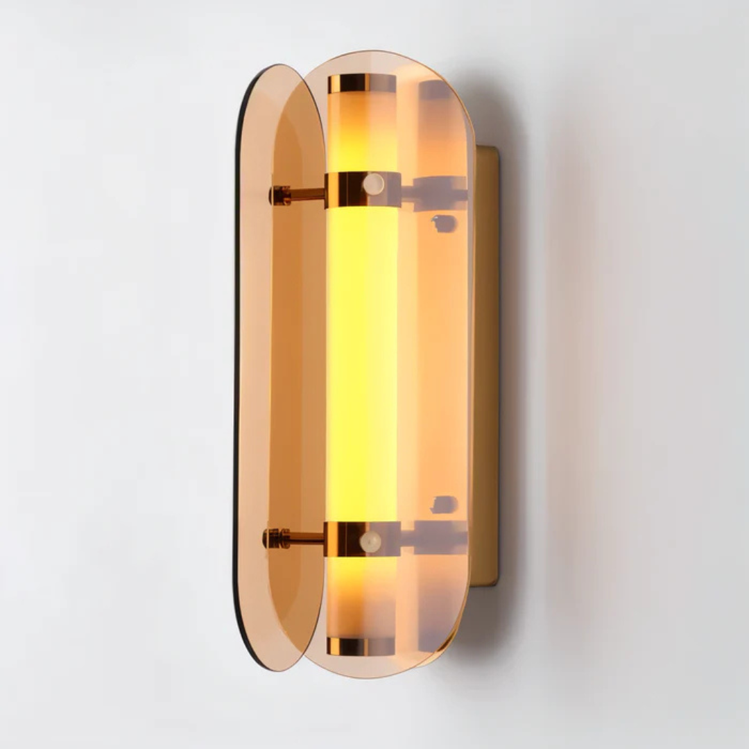 NovaLux Glas LED-Wandleuchte für moderne Innenräume