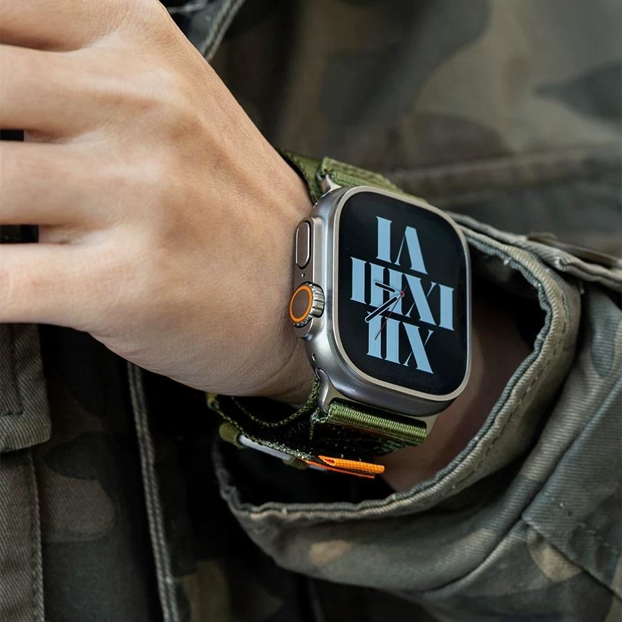 Pasek z nylonu tkany dla Apple Watch