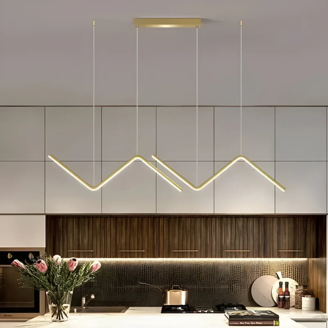 چراغ آویز مثلثی LED لونارا برای دکوراسیون مدرن