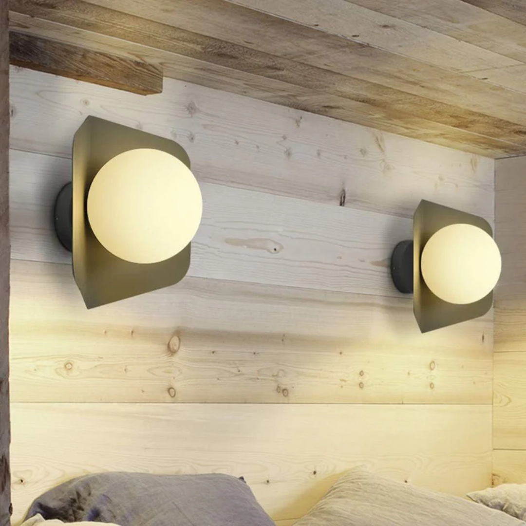 LyraGlow LED-Wandleuchte im skandinavischen Stil für Wohnräume