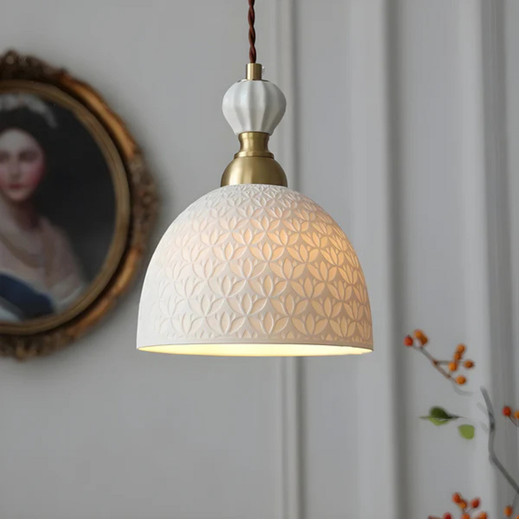 Nowoczesna japońska lampa wisząca Novaori do stołu jadalnego