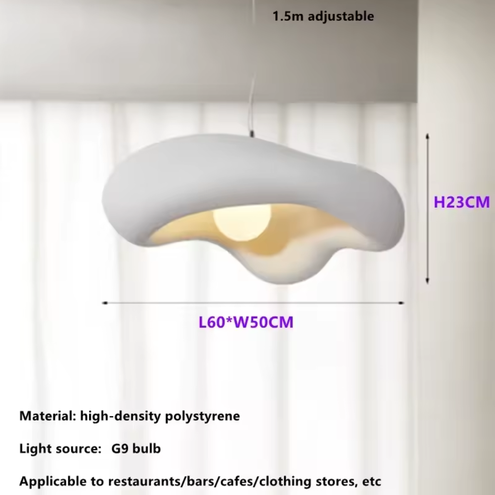 Asteri | Nordische LED-Hängeleuchte für Schlafzimmer und Café
