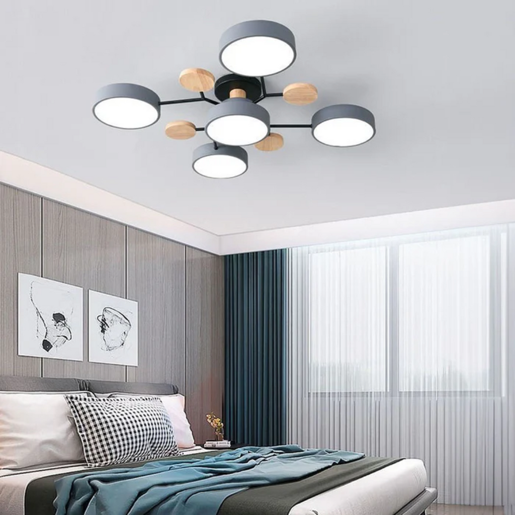 Aurel | Moderní kulaté LED stropní svítidlo do obývacího pokoje